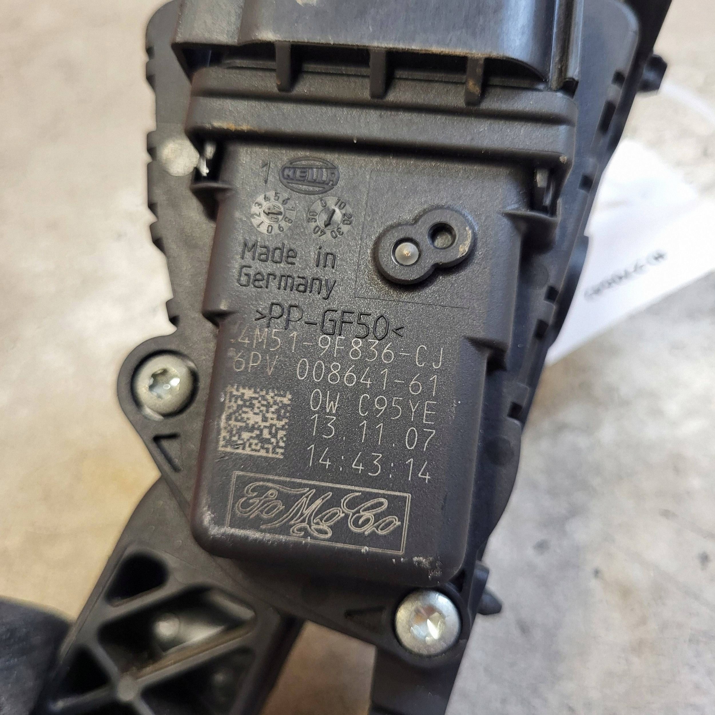 Volvo C70 2008 Pedal Acelerador 4M519F836CJ image 5