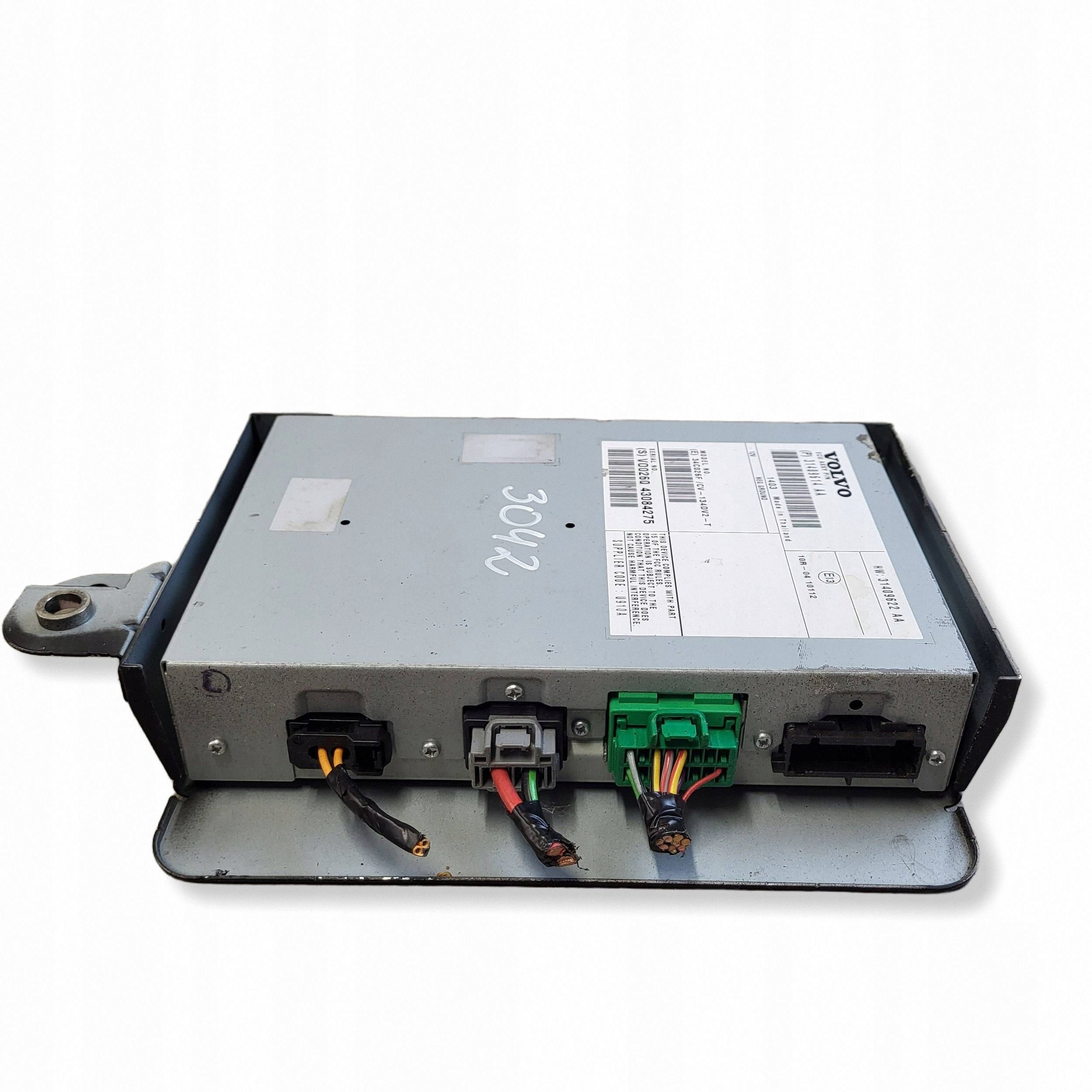 2014 Volvo V40 Amplifier 31409622A image 3