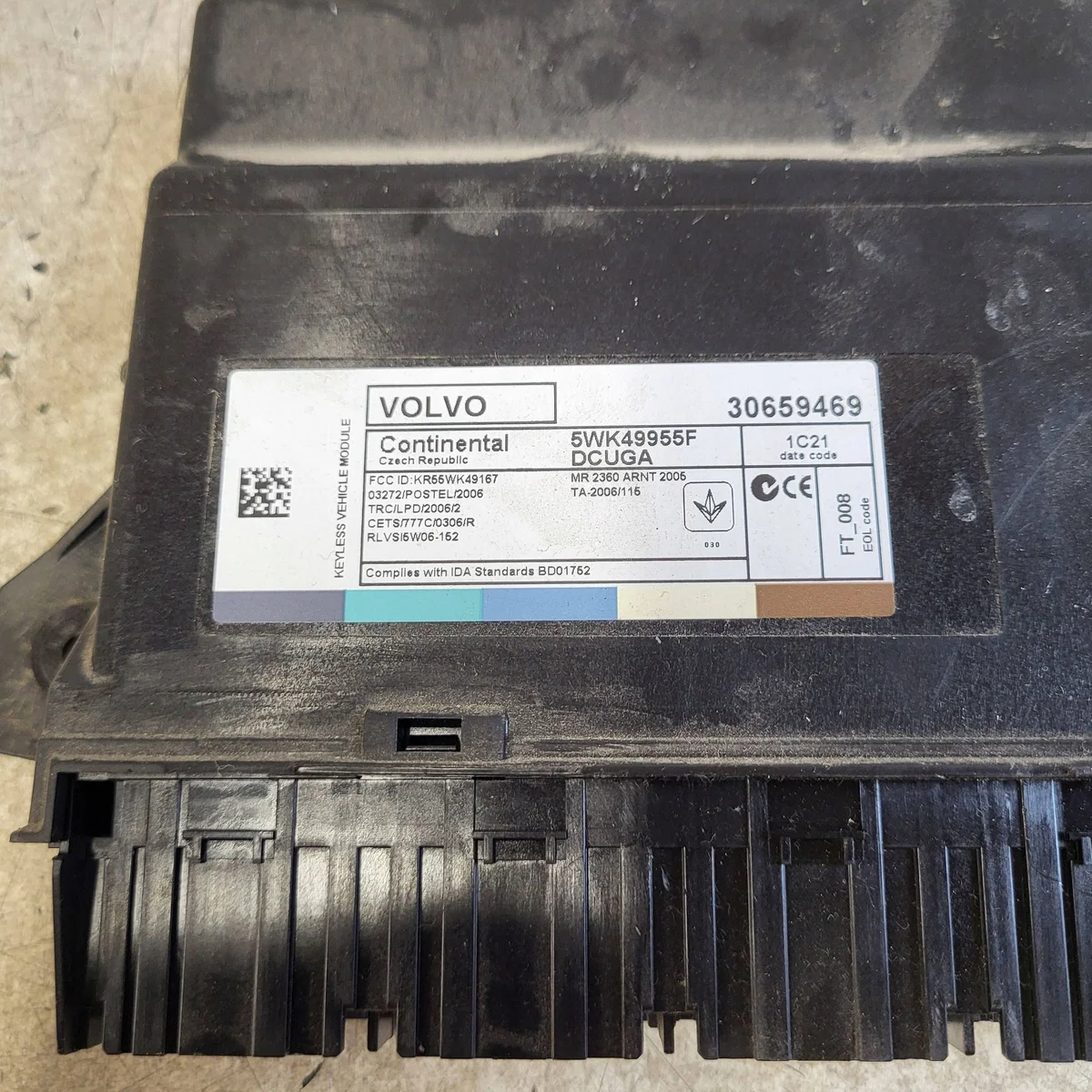 Module Keyless Volvo V60 OEM 30659469 image 4