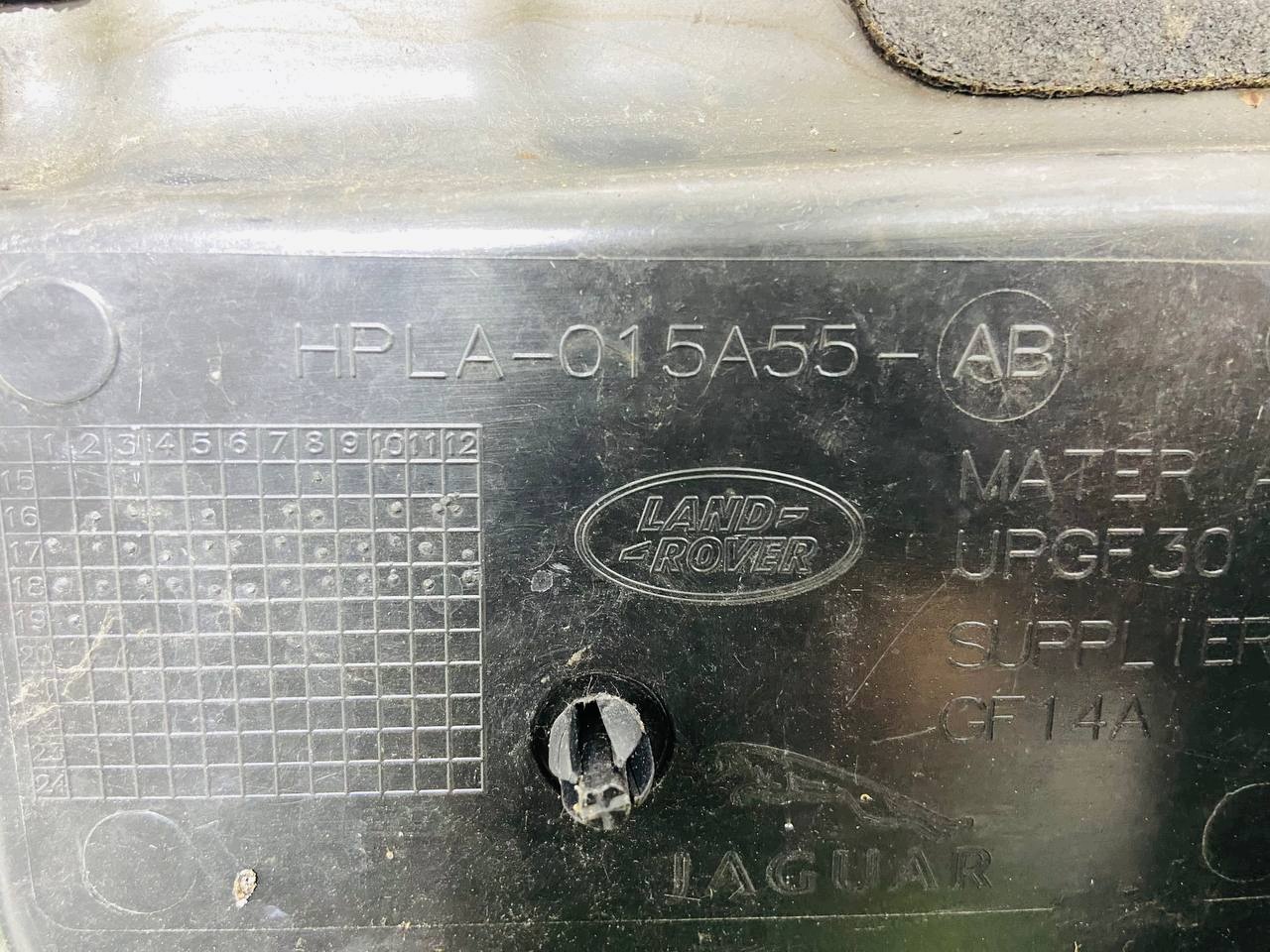 Isolator motorutrymme Vänster Nedre L494 image 3