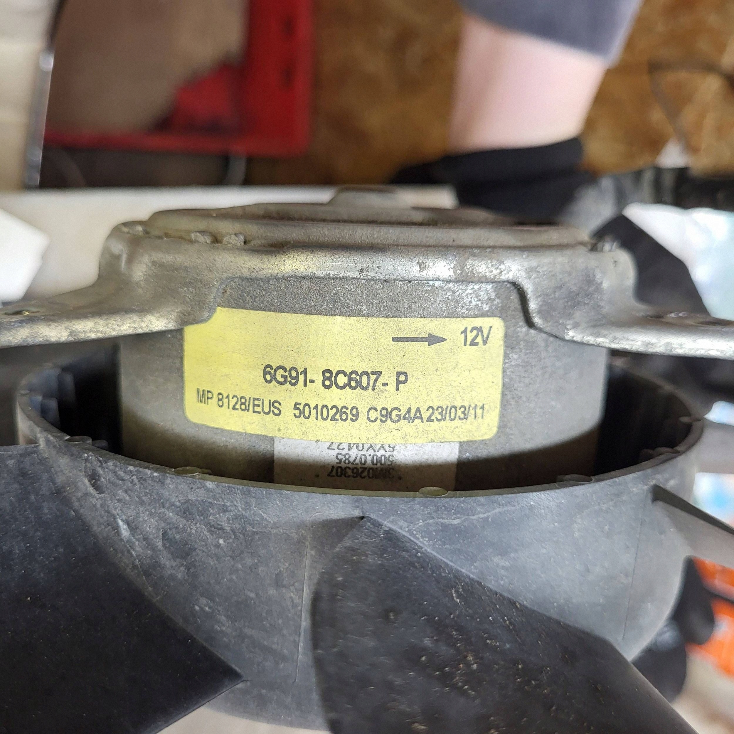 Volvo V70 III Ventilator 6G918C607P image 5