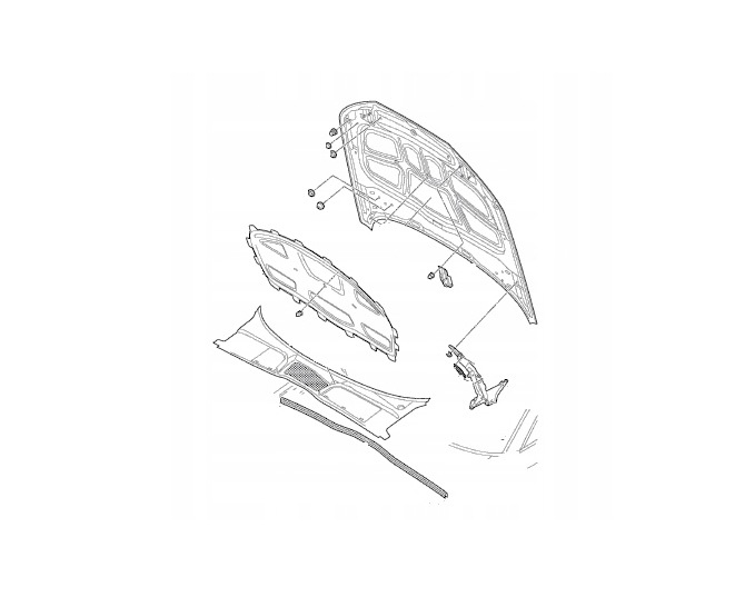 Audi A6 C6 Headliner Used PART-9577 image 2