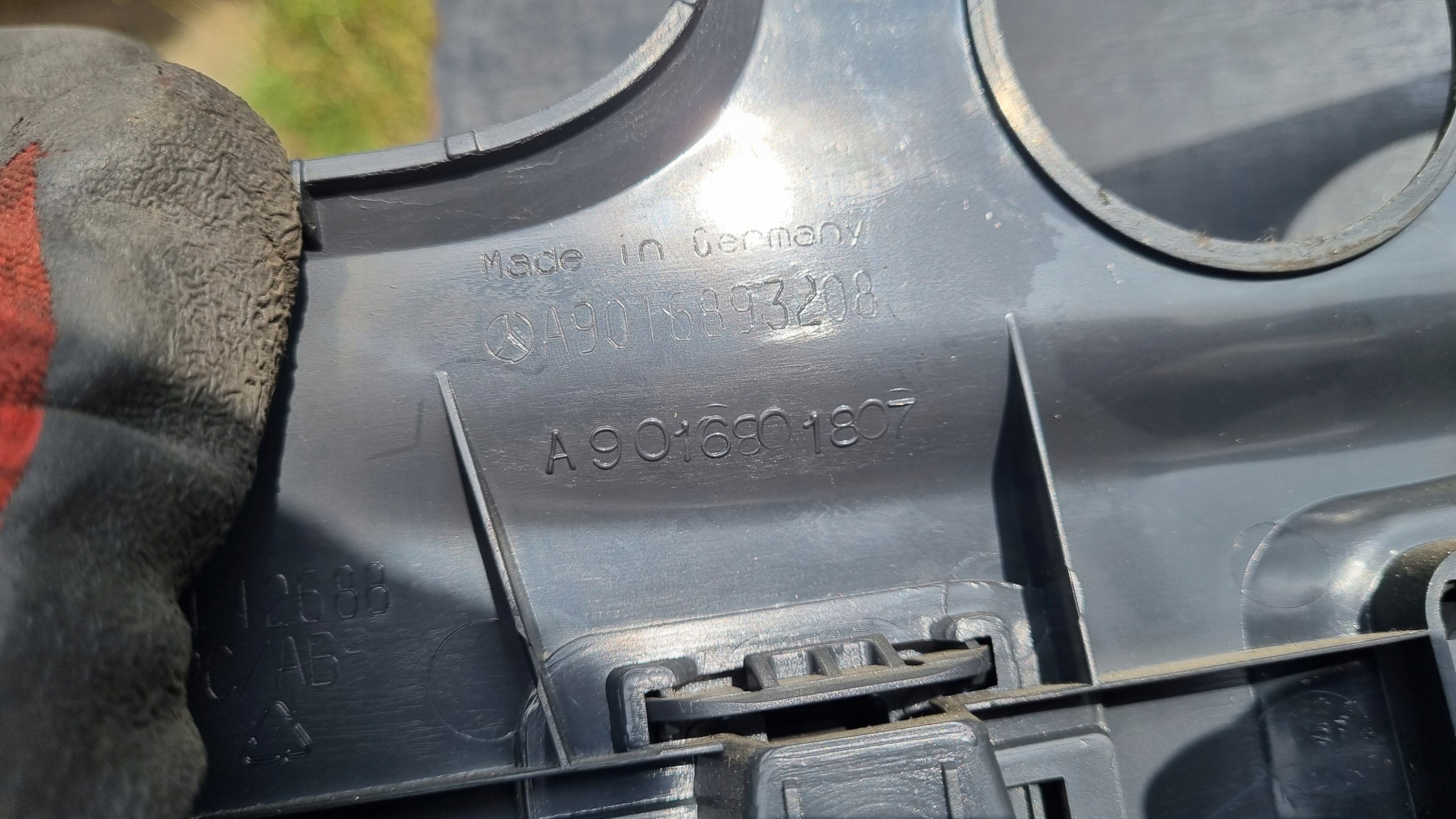 Mercedes Sprinter Cadre Console A9016801807 image 7