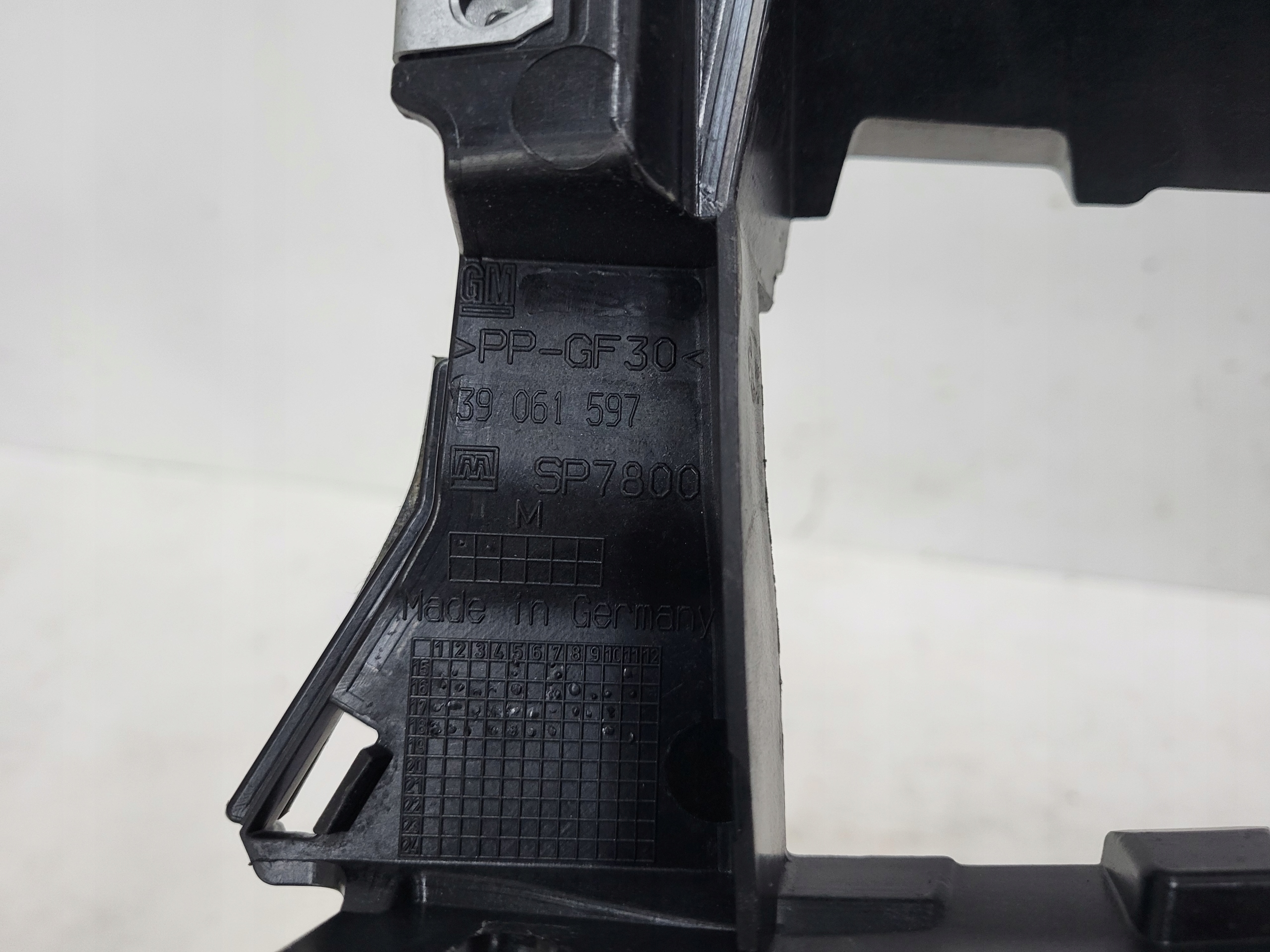 Opel Astra K 15- Luchtinlaat Rooster Stuur image 3