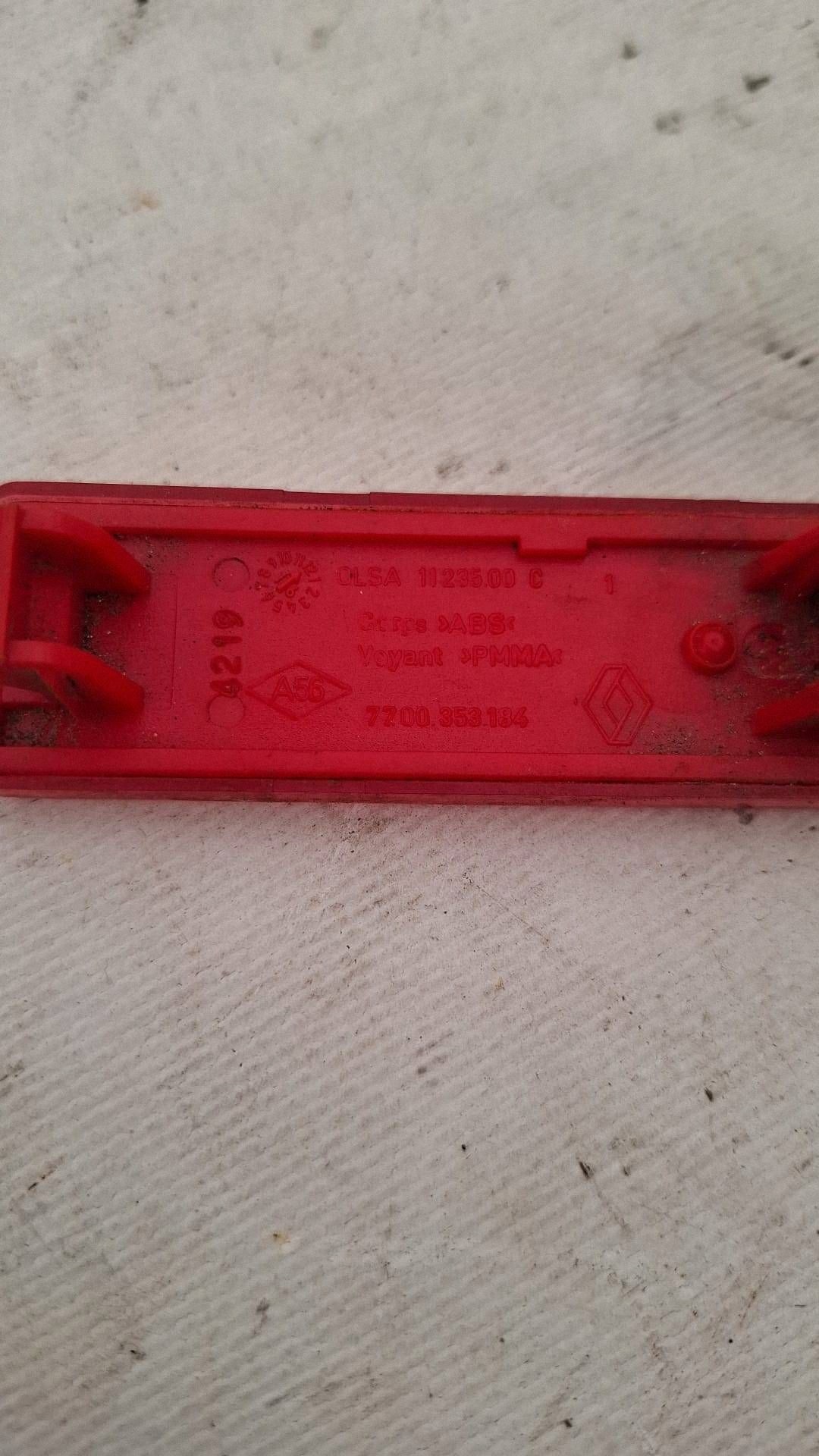 Réflecteur de pare-chocs Renault 7700353184 image 3