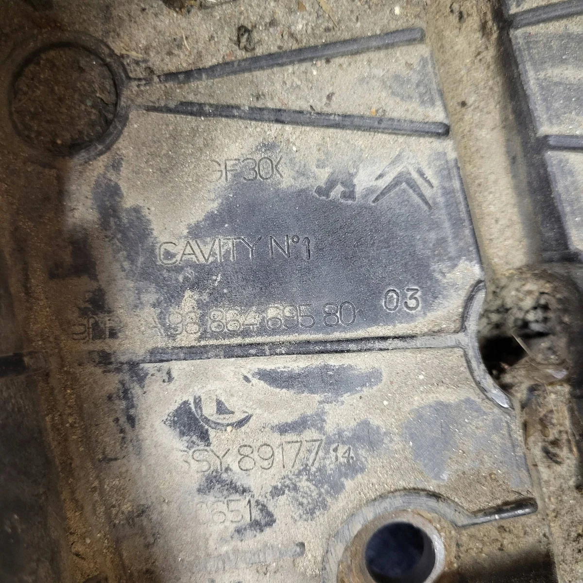 Support batterie Citroen OE 9686469580 image 8