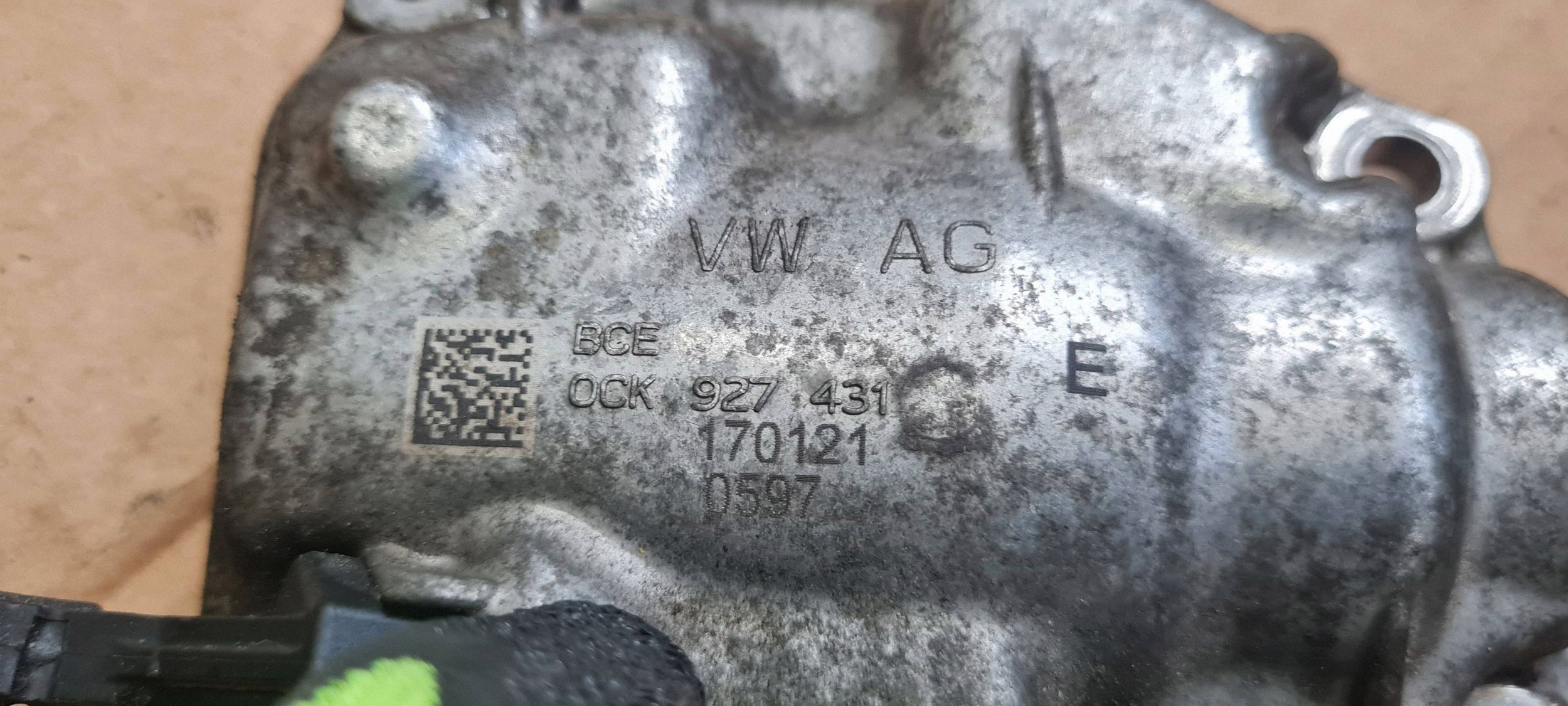 A4 B9 8W A5 Getriebeabdeckung mit Sensor S-Tronic 0CK 0CK927431E image 9