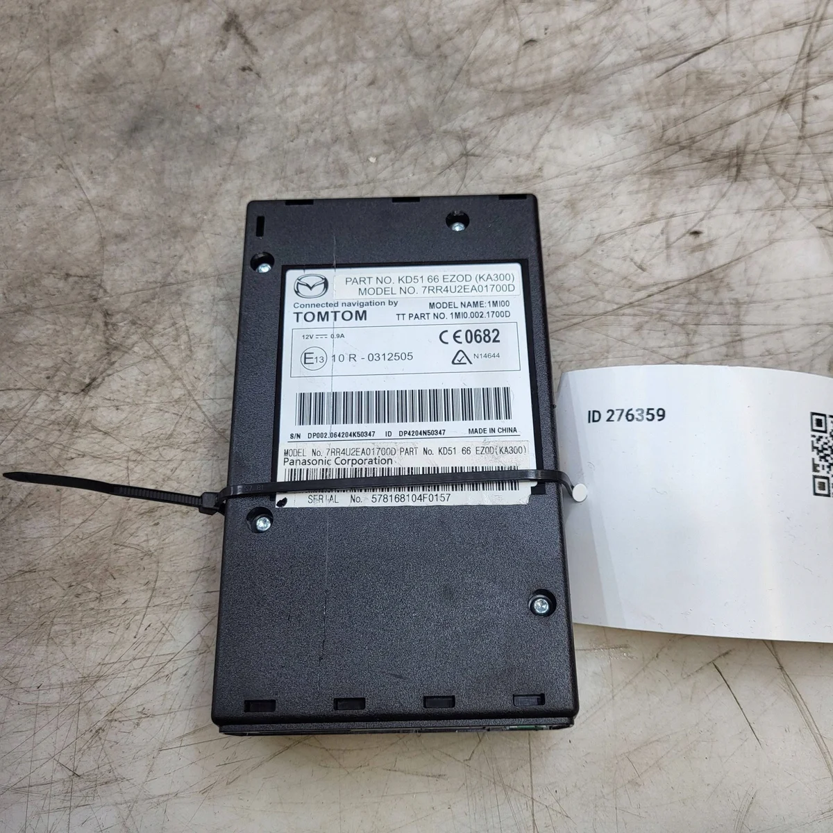 Module de navigation Mazda 6 2014 7RR4U2EA01700D image 2