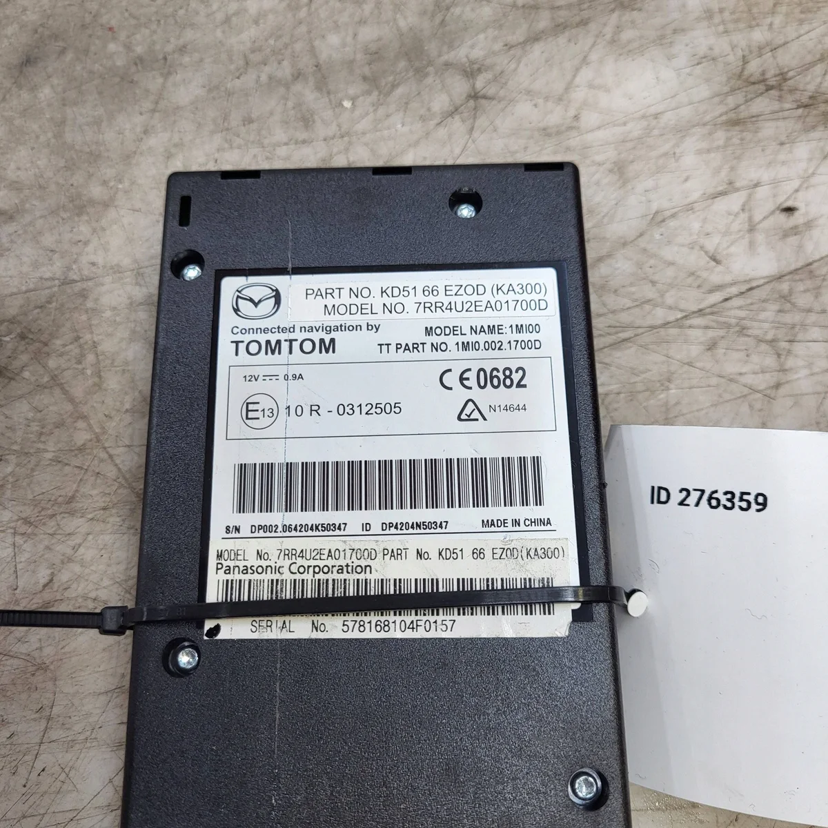 Module de navigation Mazda 6 2014 7RR4U2EA01700D image 6