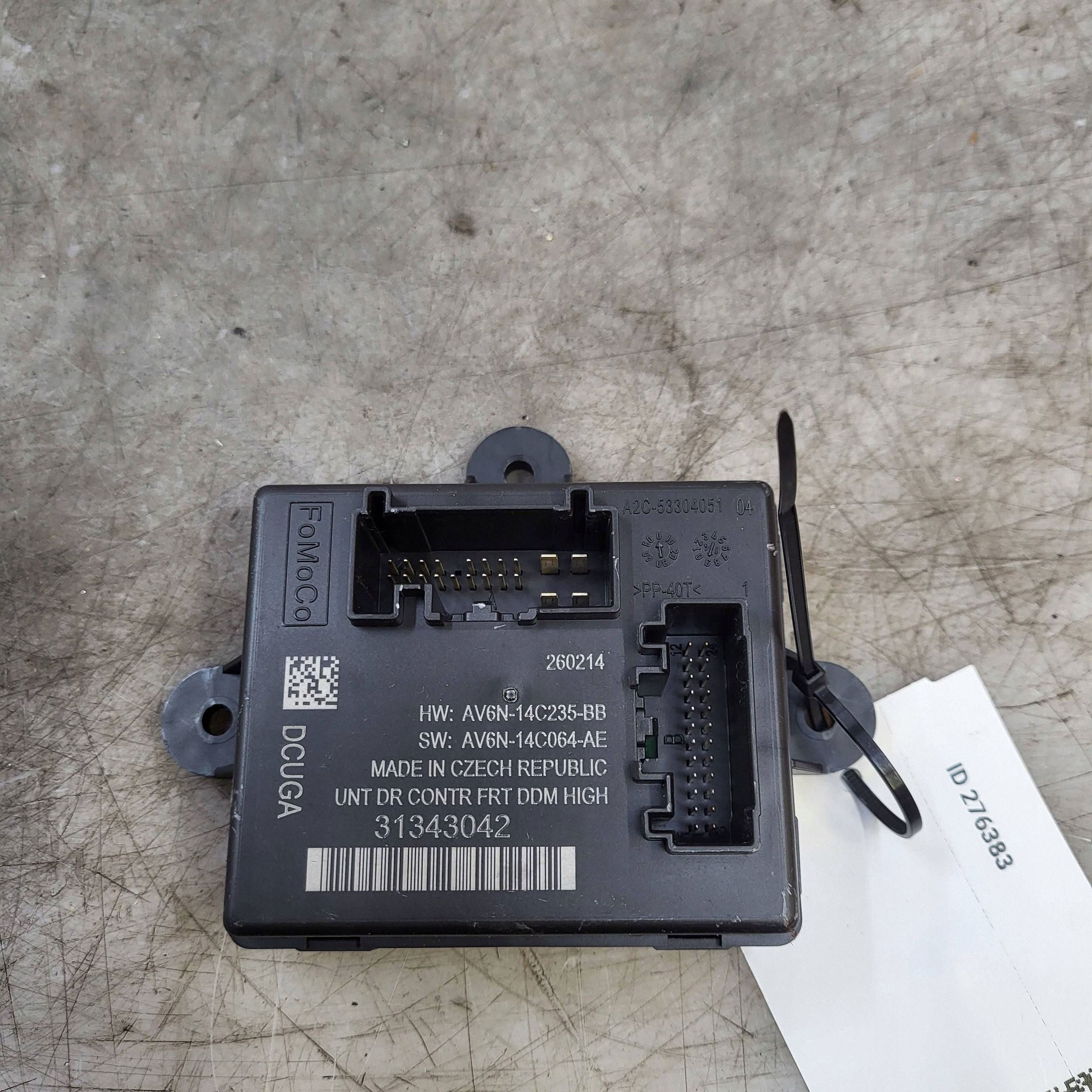 Module porte avant gauche Volvo S60 2012 image 2