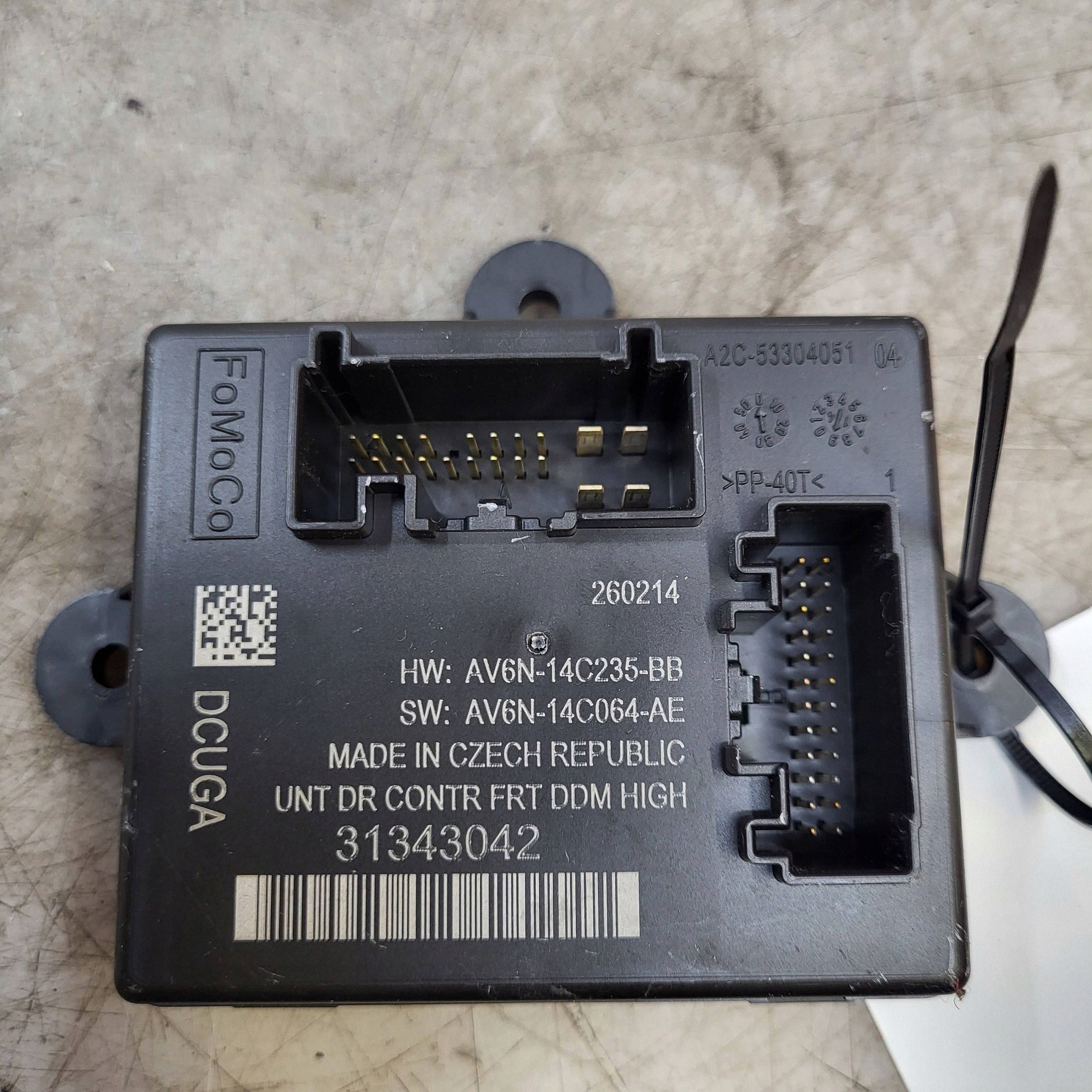 Module porte avant gauche Volvo S60 2012 image 3