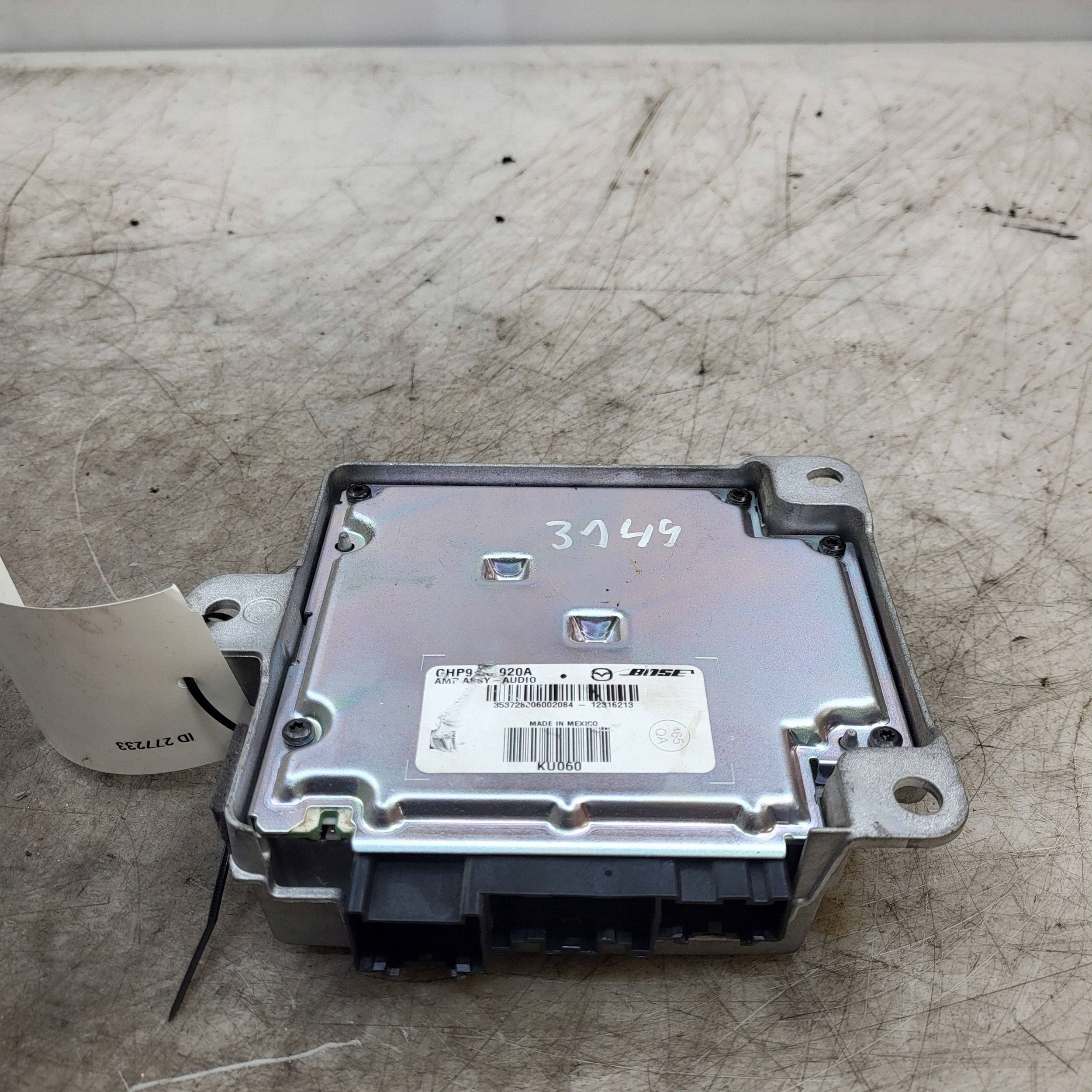 Mazda 6 2014 Amplificateur 12316213 image 3