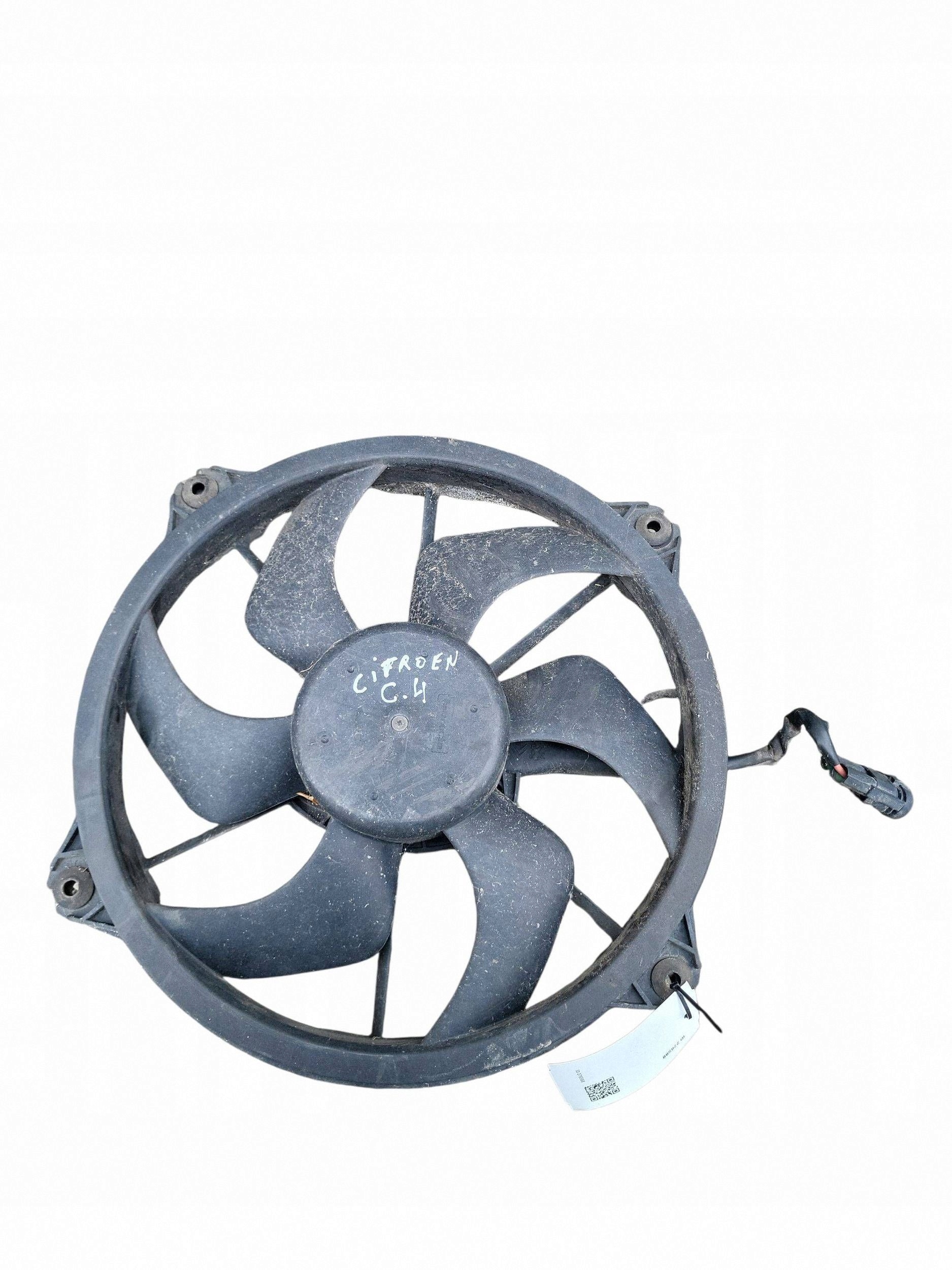 2011 Citroen C4 II Radiatorventilator JUT278588 image 2
