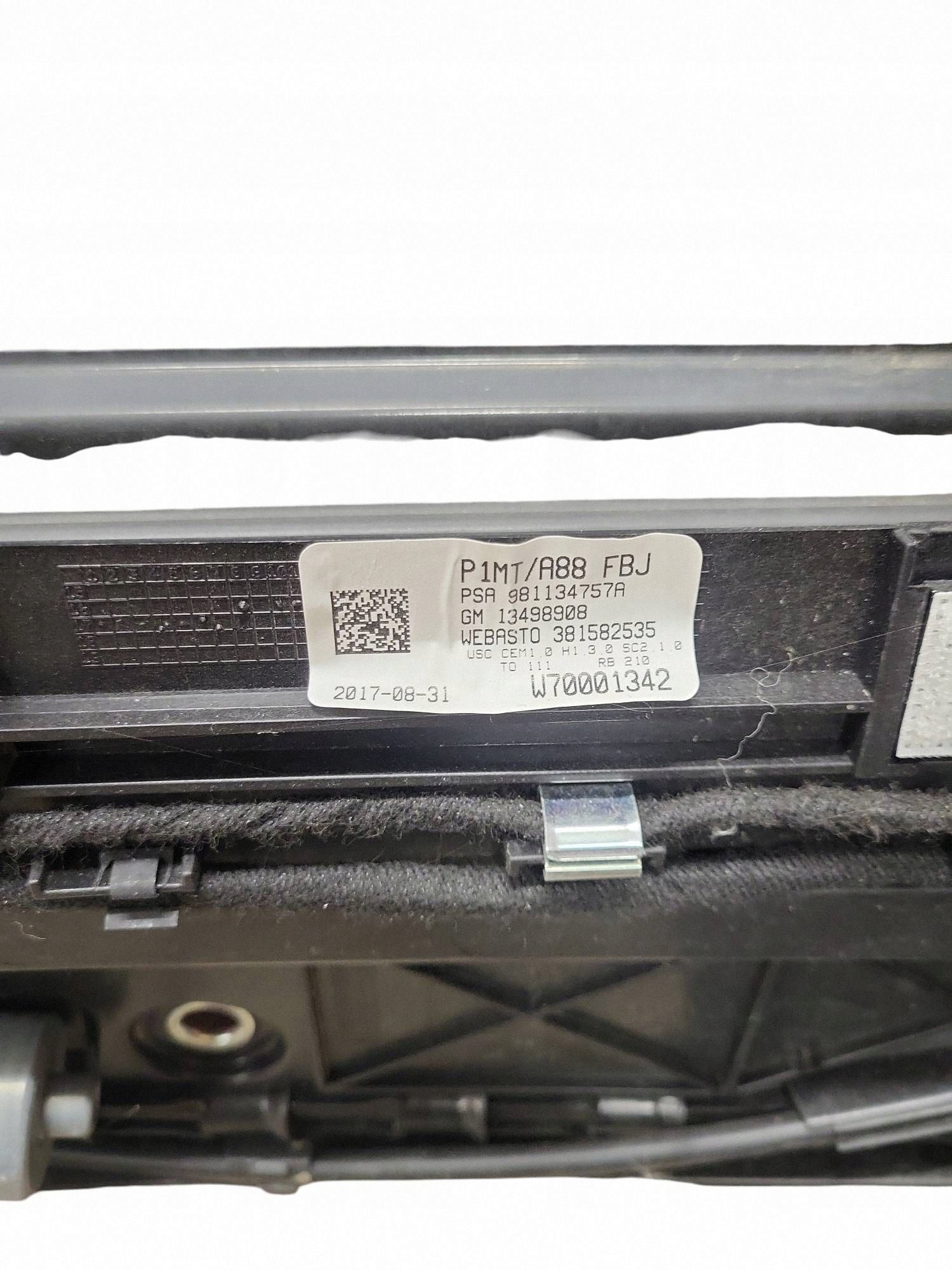 Techo solar Citroen C3 Aircross 2017 981134757A image 9