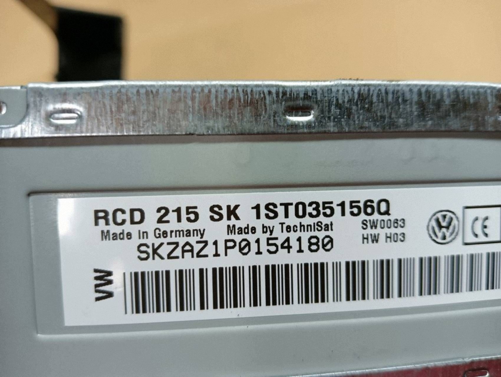Radio Skoda Citigo 1ST035156Q Usado image 8