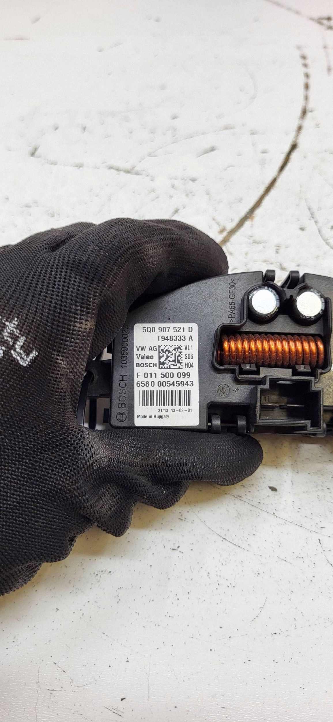Audi 5Q0907521D Résistance de ventilateur image 7
