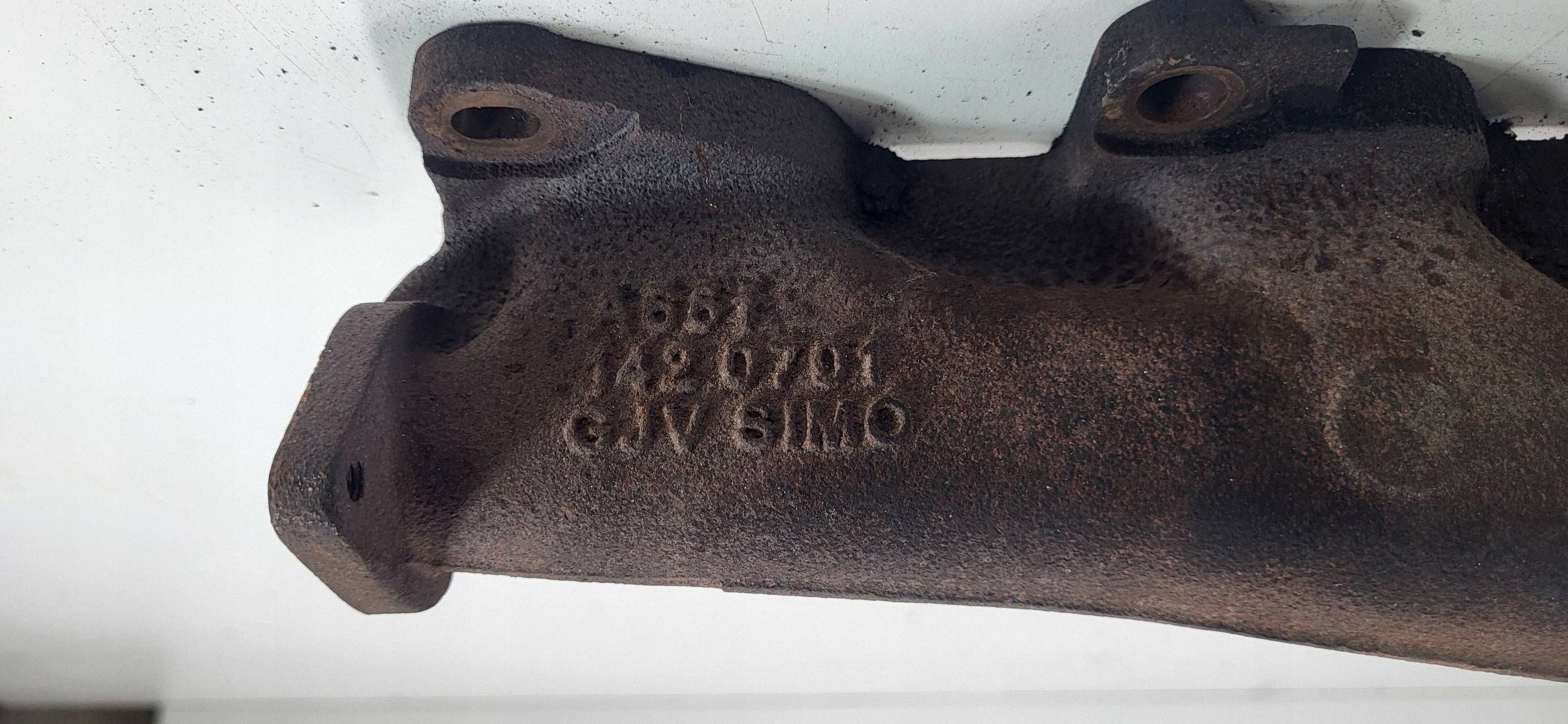 Coletor de Escape Mercedes-Benz Sprinter W906 A6611420701 image 6