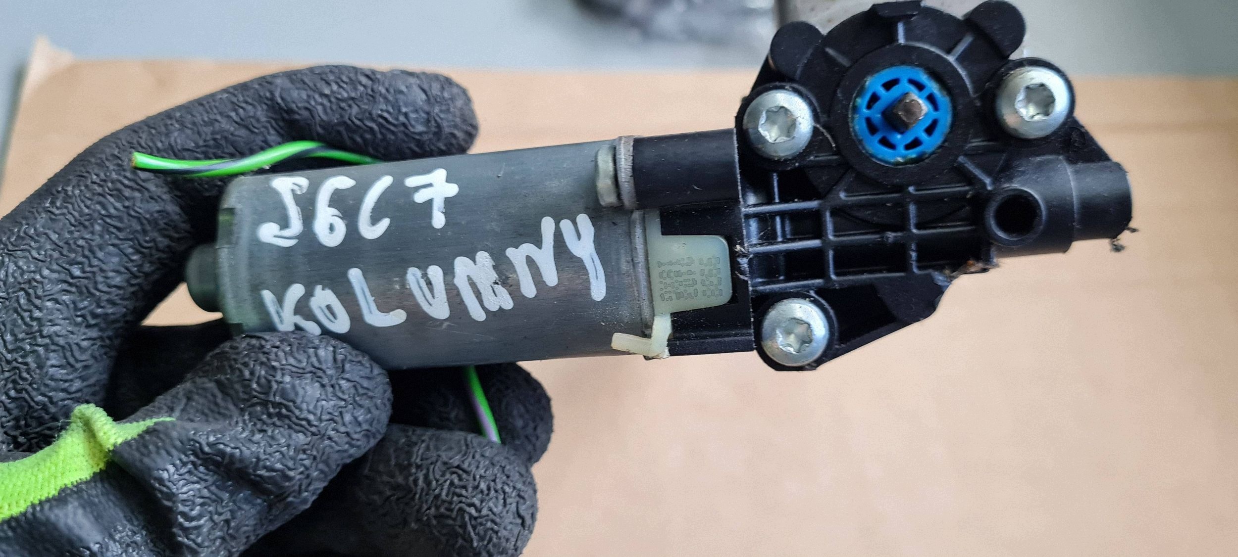 Motor de Ajuste da Coluna de Direção A6 C7 4G image 9