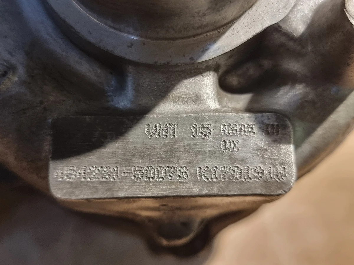 Turbocompresseur Garrett 1.9 TDI 454231-5007S image 3