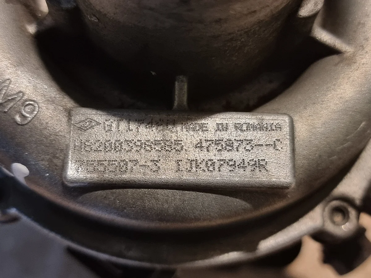 Turbo Renault 1.9 DCI Garrett 8200396585 image 4