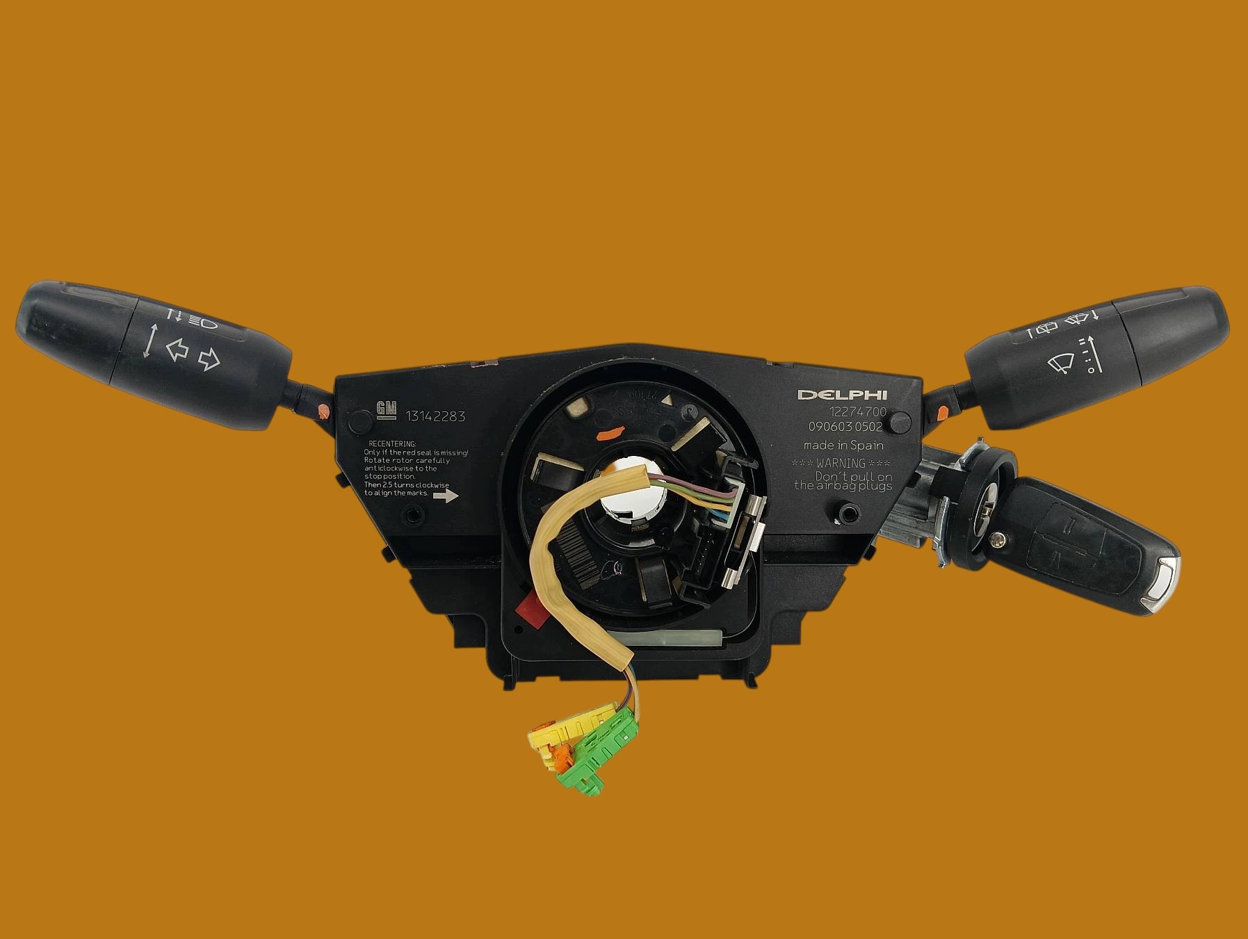 Contactschakelaar Stuurkolom Opel Corsa IV 13142283