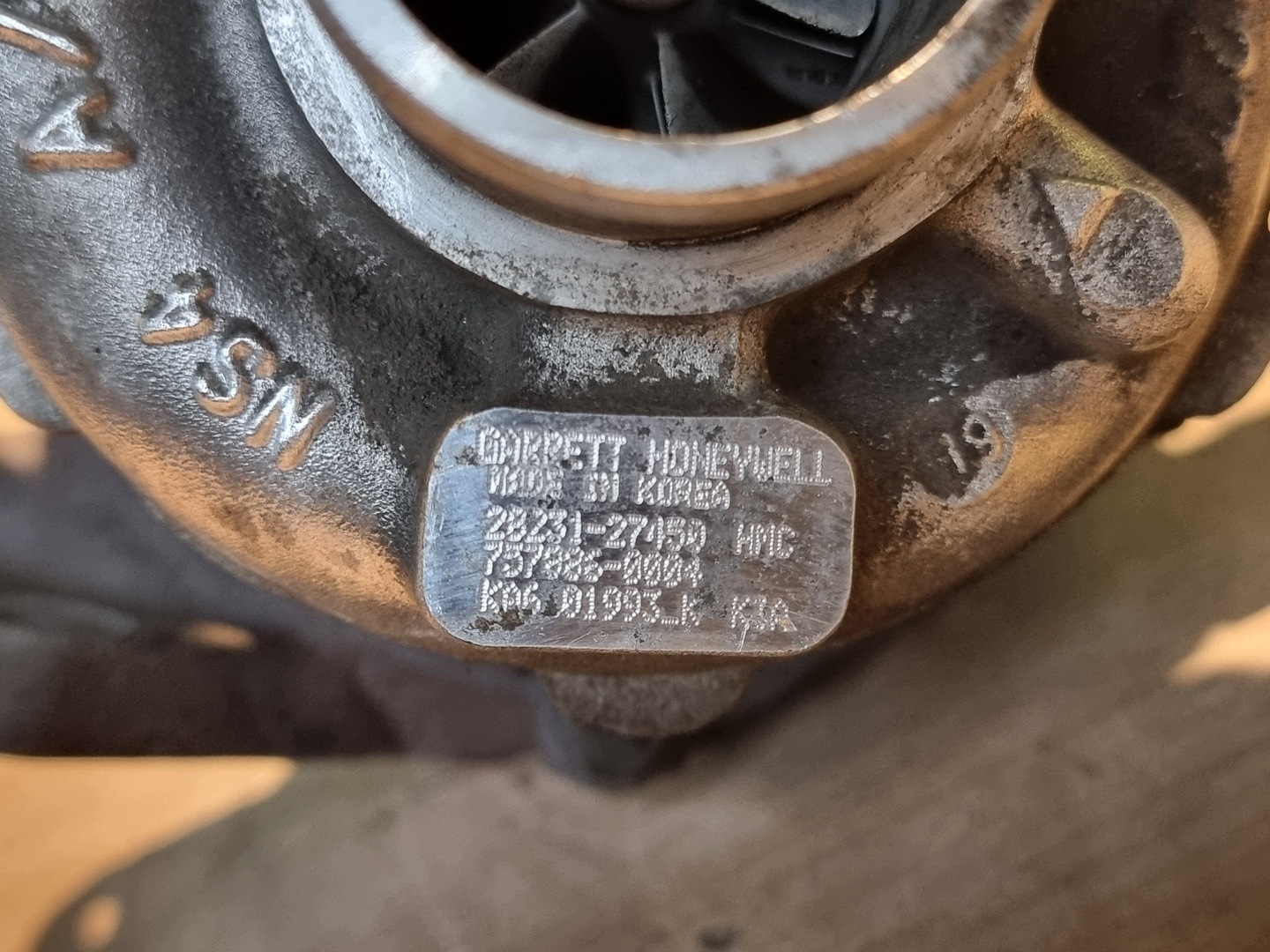 Turbo Hyundai Kia 2.0 CRDI 140KM 28231-27450 image 3