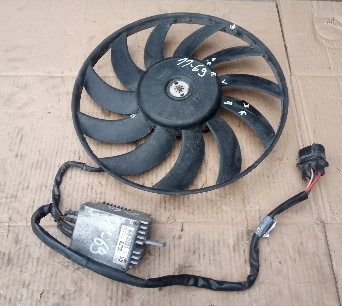 Ventilateur radiateur Audi A4 B6 8E0959501F