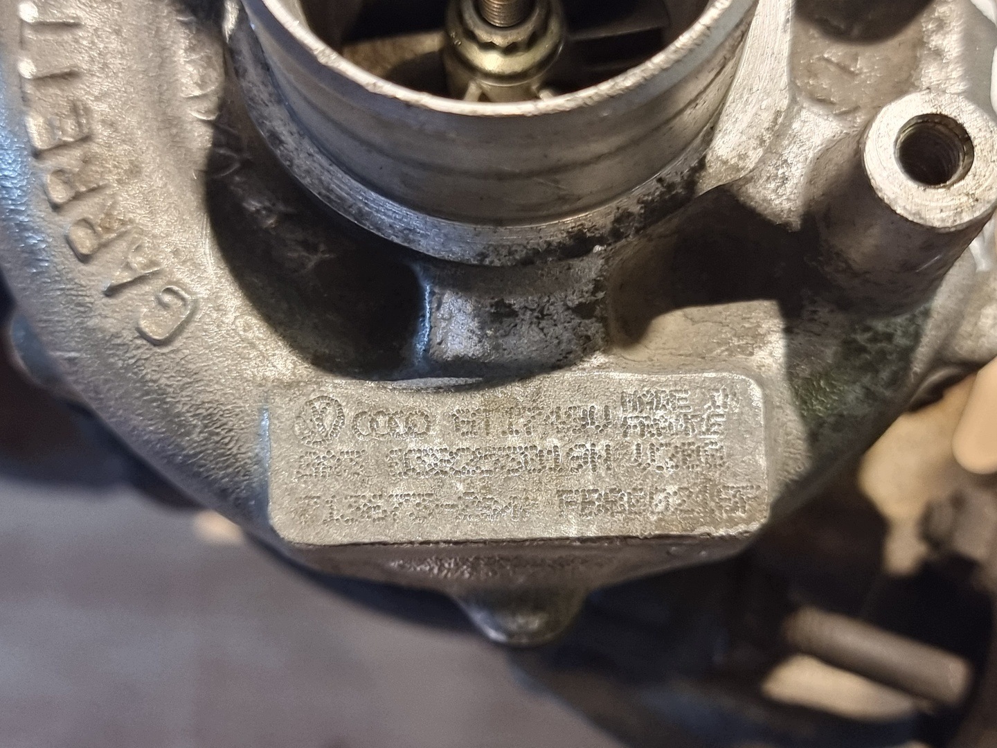 Turbolader 038253019N 1.9 TDI Gebraucht image 4