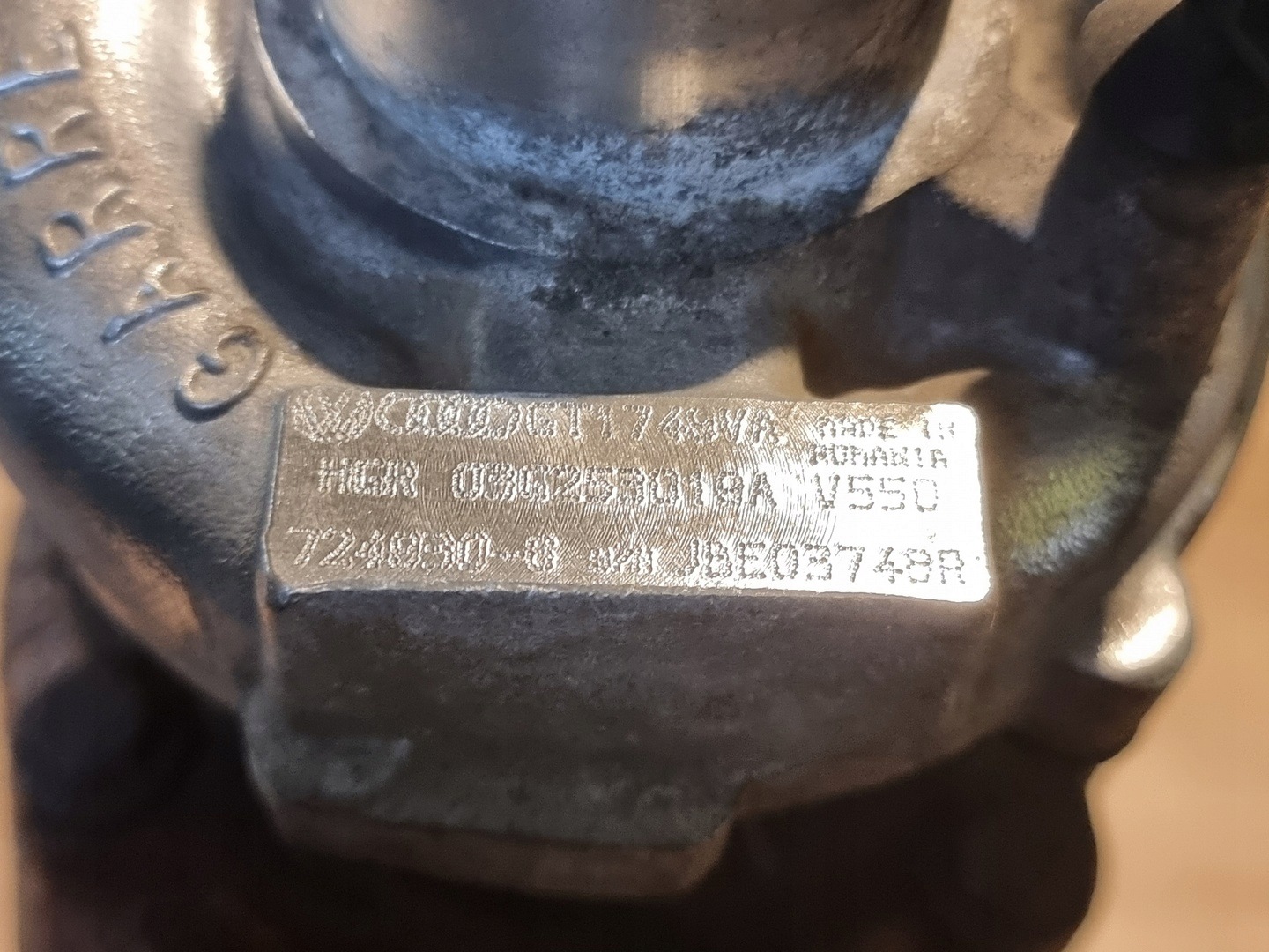Turbocompressor com Coletor 03G253019A image 4