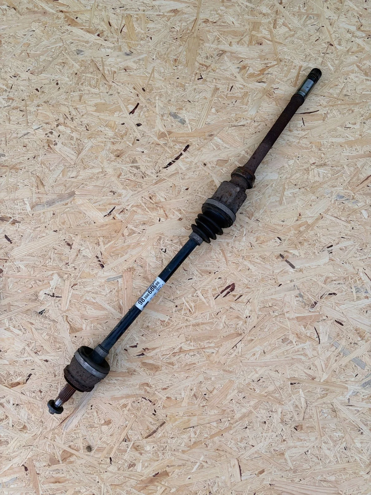 2020 Peugeot 3008 II Rear Axle Shaft 9836068680