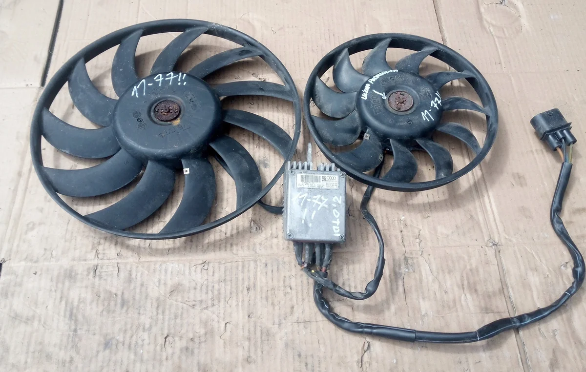 Jäähdyttimen tuuletin 8E0959501R Seat Exeo