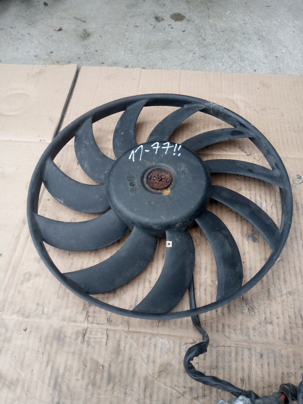 Ventilator Radiator 8E0959501R Seat Exeo image 6