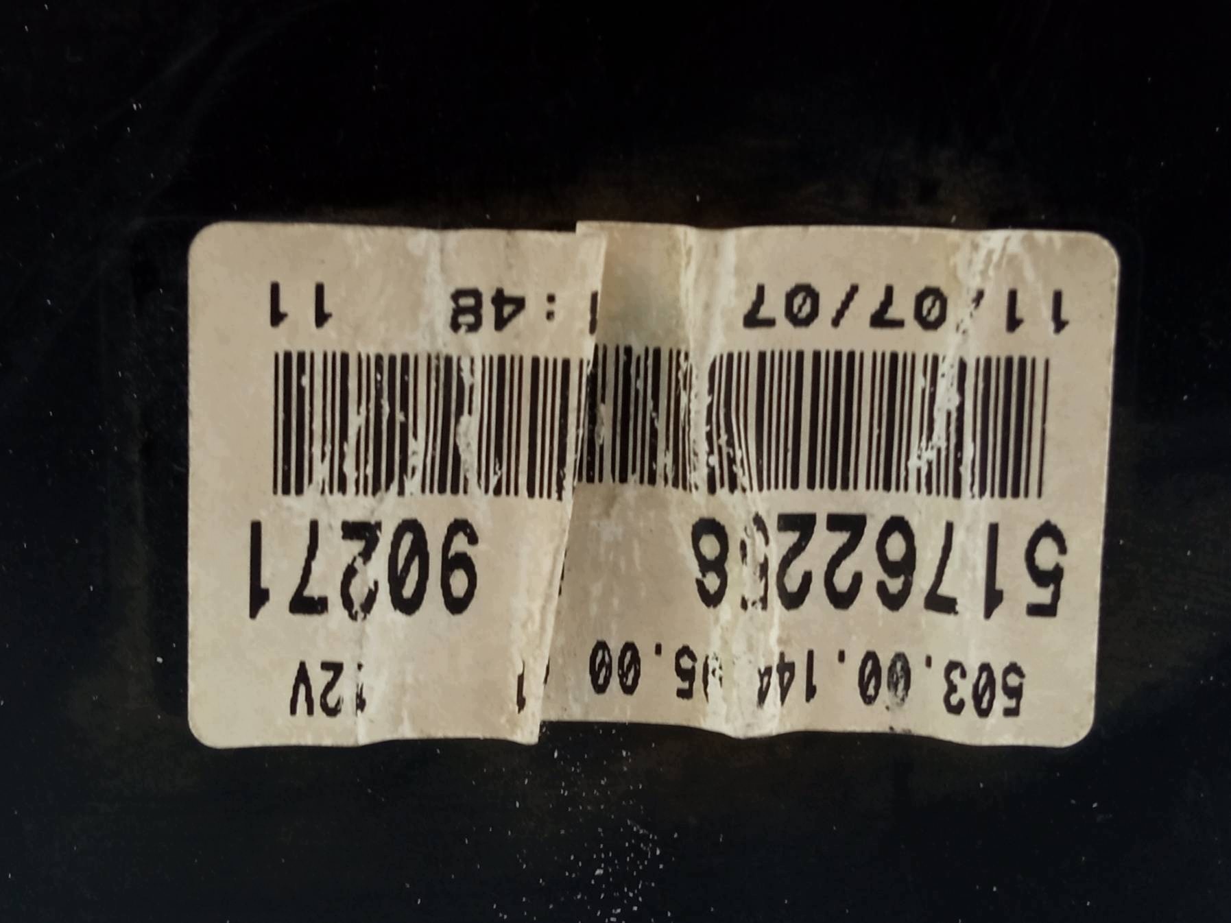 Gebrauchter Tacho EU 51762258 1.9 D Fiat Doblo I (2000-2010) image 5
