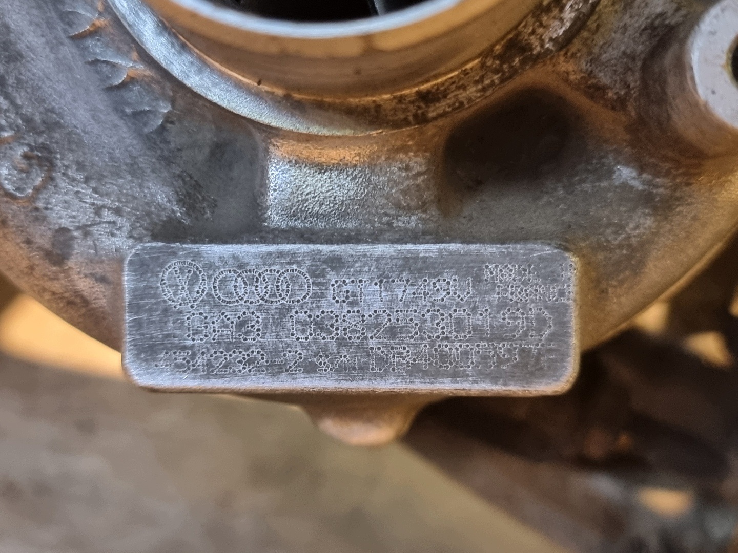 Turbocompresseur Garrett 1.9 TDI 038253019D image 3