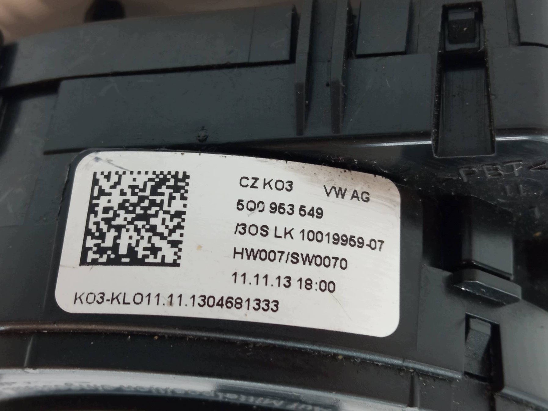 Cinta enrollable 5Q0953549 Skoda Octavia III (2012-2020) image 3