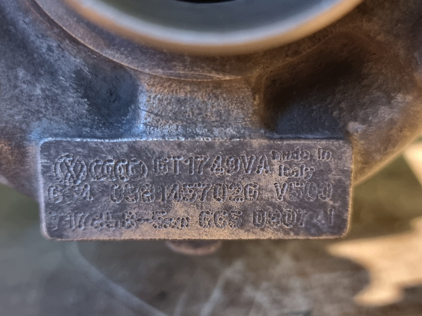 Turbolader 1.9 TDI 038145702G VW Audi Skoda image 3