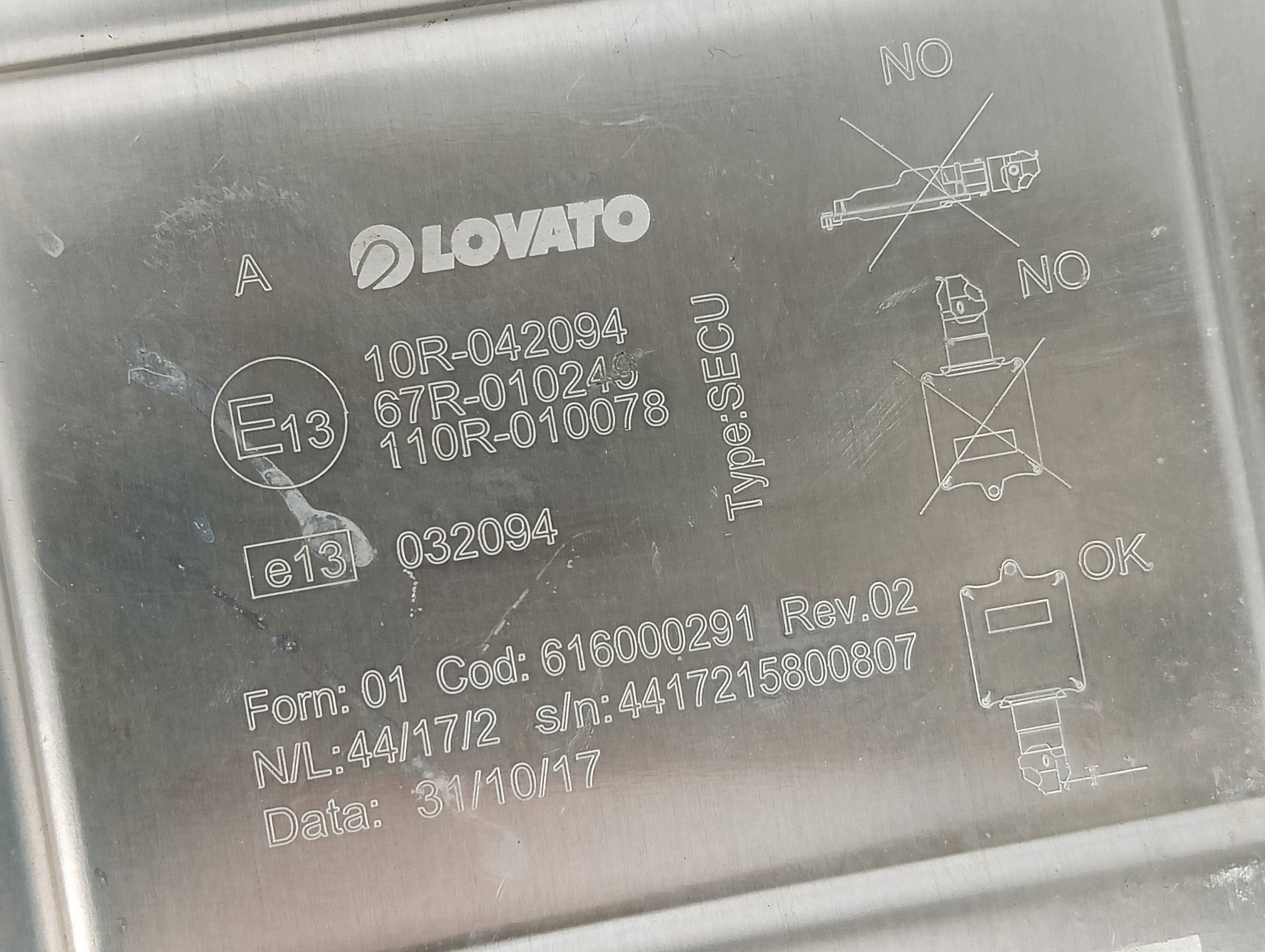 LPG Controller Lovato SMART EXR 4-YL Gebruikt image 4