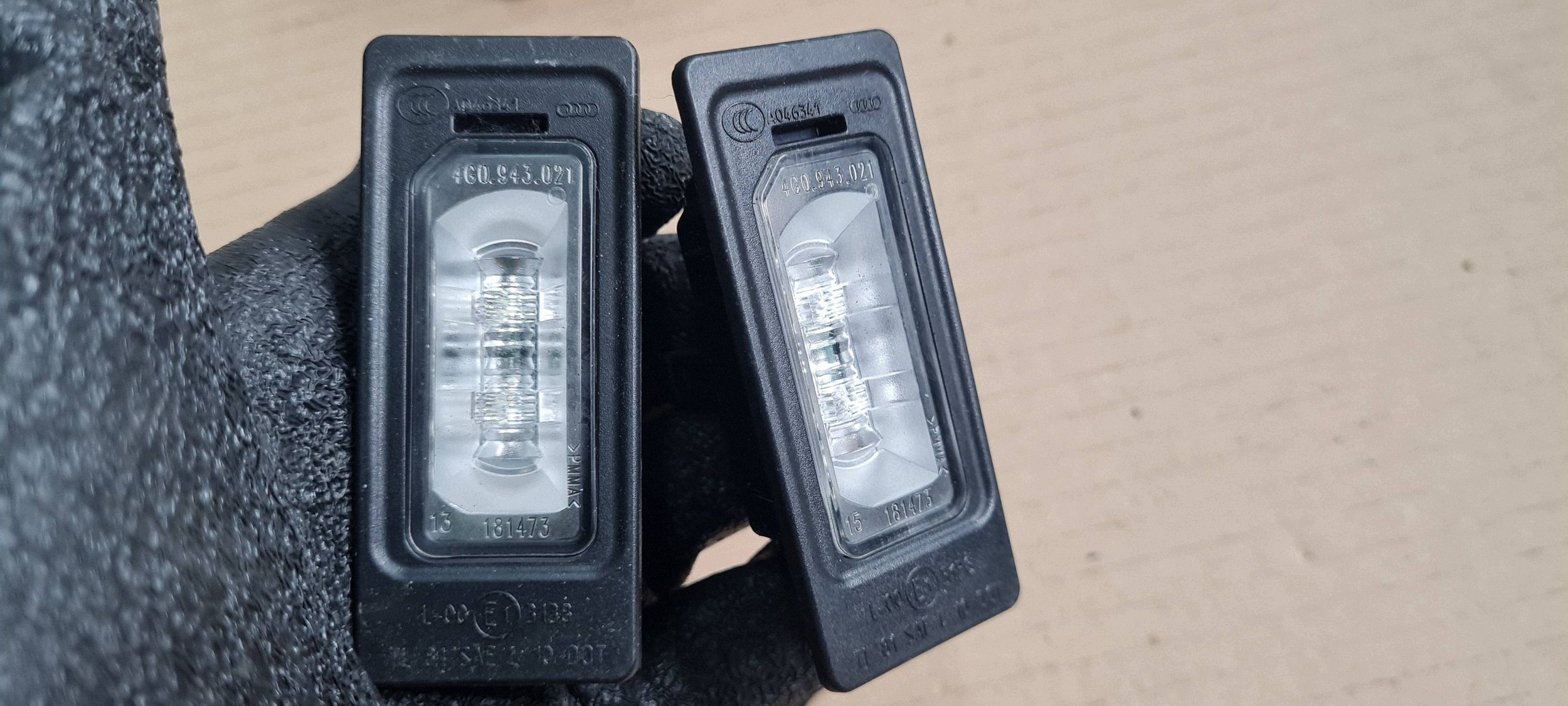 A5 8T LIFT S5 LED Kennzeichenleuchten A6 C7 4G A4 B8 Q3 Q5 2x Set 4G0943021 image 2