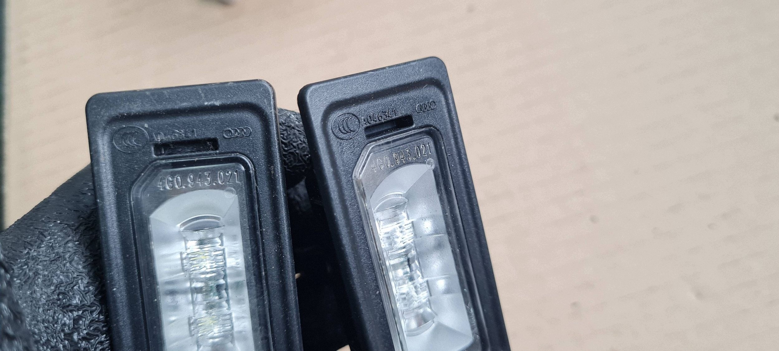 A5 8T LIFT S5 LED Kennzeichenleuchten A6 C7 4G A4 B8 Q3 Q5 2x Set 4G0943021 image 4