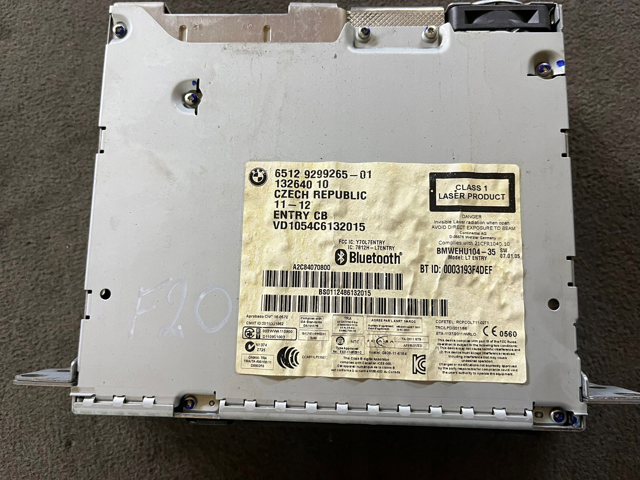 Multimedia unit BMW 3 Touring F31 9299265 image 3