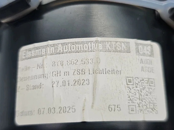 Audi A3 (8YF) bekerhouder 8Y0862533D image 7