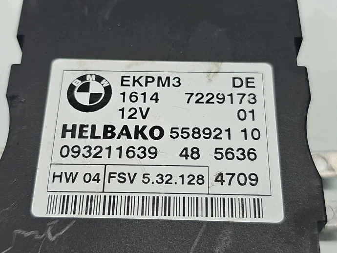 Relais pompe à carburant BMW 5 (E60) 7229173-01 image 7