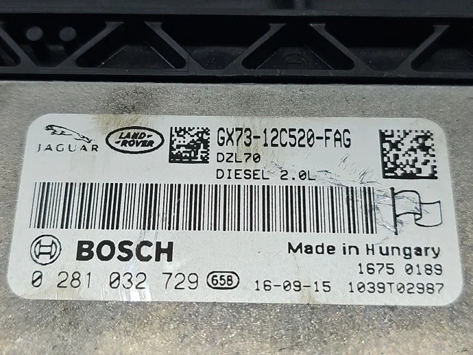ECU Motor Jaguar XE 2.0 GX73-12C520-FAG Usado image 7