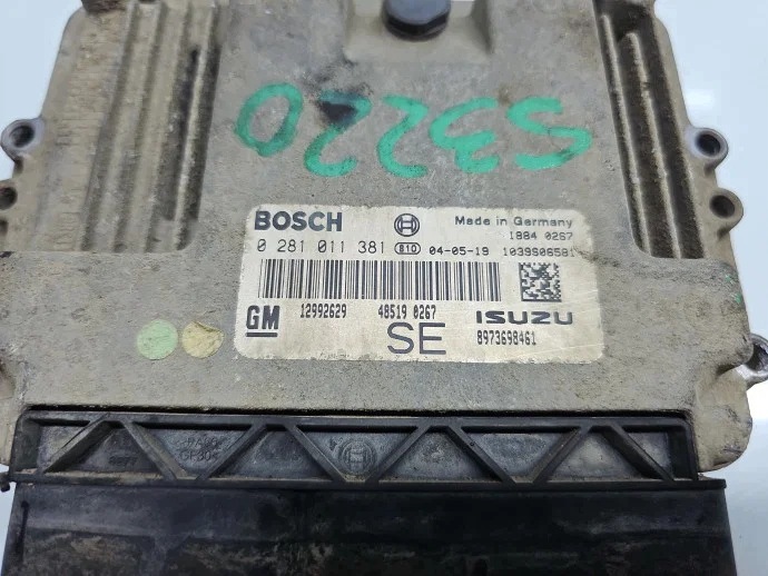 ECU Motor Opel Astra H 1.7 12992629 Usado image 4