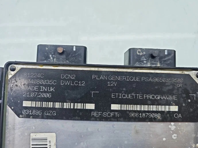 ECU Moteur Citroen Berlingo 1 9661879080 image 5