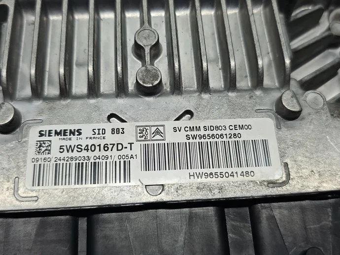 ECU Motorsteuergerät Peugeot 407 2.0 HDI RHR 9656061280 image 4