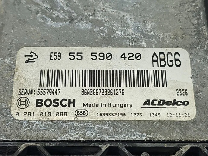 ECU Engine Control Unit Opel Insignia A 2.0 CDTI 55590420 image 7
