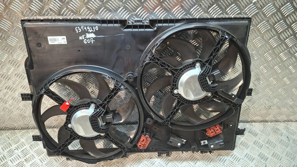 Jäähdyttimen tuuletin Fiat Ducato Boxer Jumper