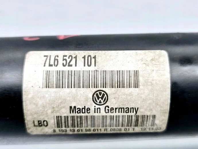 Eje de transmisión Volkswagen Touareg 7L6521101 image 4