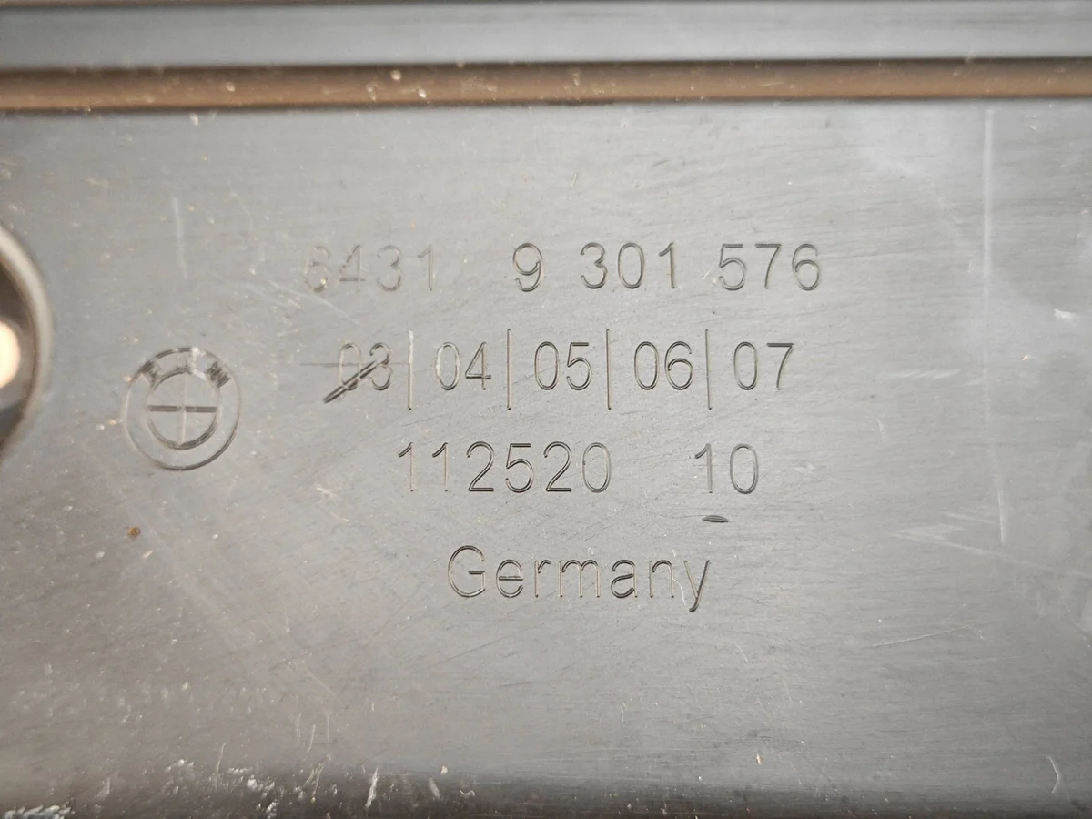 Luftführungsblech BMW 9301576 G11 G12 G15 G16 image 4